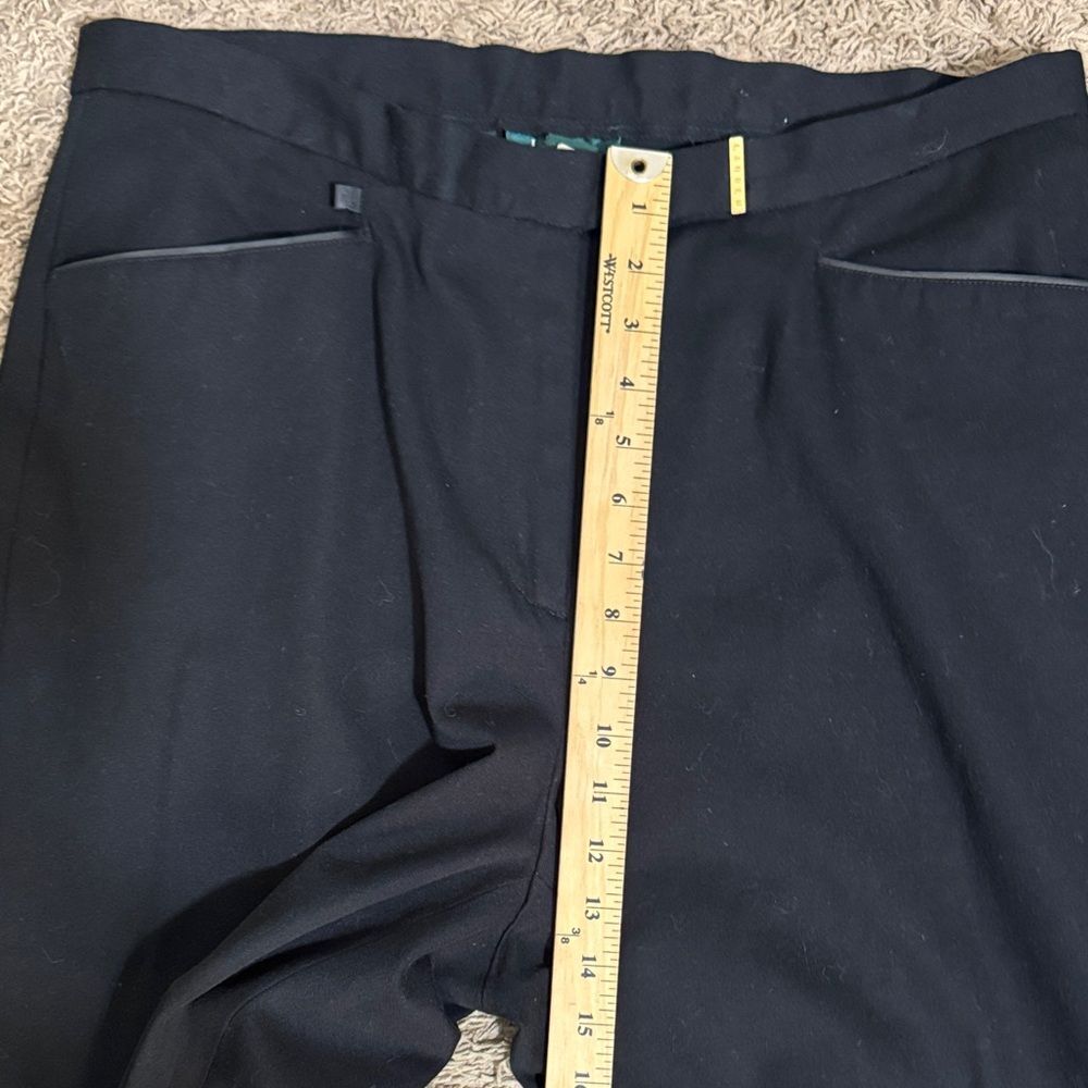 Lauren Ralph Lauren Women's Straight Leg Pants Black size 16W Business Casual - Picture 9 of 10